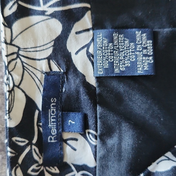 Reitmans size 7 lined cotton skirt - Picture 4 of 5